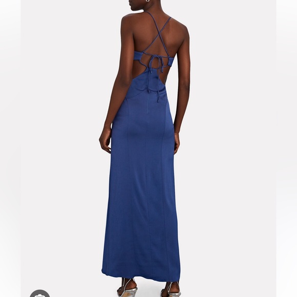 Manning Cartell Facetime Tie-Back Satin Maxi Dress - Picture 2 of 7